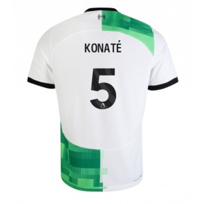 Liverpool Ibrahima Konate #5 Bortatröja 2023-24 Kortärmad